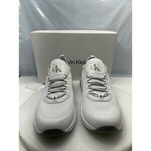 Calvin Klein Danyel, White/Grey, Women Size 7.5M  Item#898